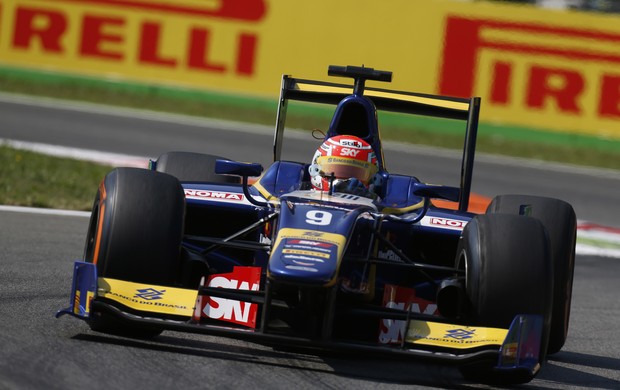 Felipe Nasr em ação no treino classificatório da GP2 em Monza (Foto: Divulgação)
