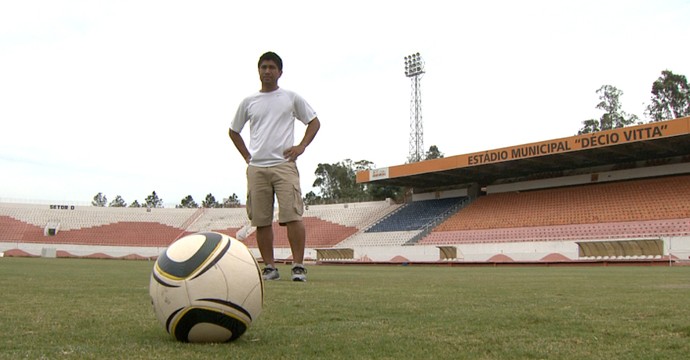 Sandro Hiroshi, ex-atacante (Foto: Reprodução EPTV)