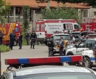 Assalto a banco tem tiroteio com 4 mortos em SP (Sandro Zeppi/ TV TEM)