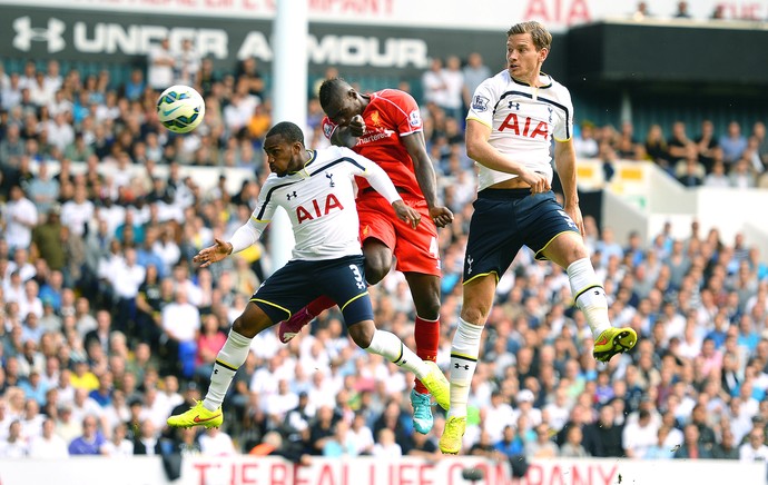 Balotelli jogo Liverpool x Tottenham (Foto: Getty Images) Balotelli jogo Liverpool x Tottenham (Foto: Getty Images)