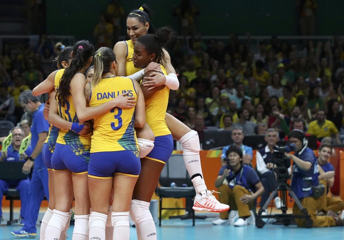 brasil vôlei feminino russia (Foto: Yves Herman / Reuters) brasil vôlei feminino russia (Foto: Yves Herman / Reuters)