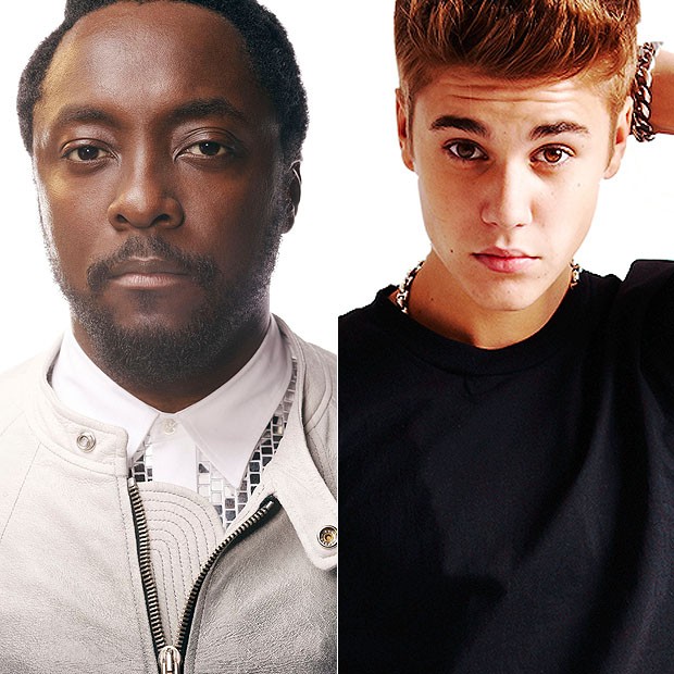 Will.I.am e Justin Bieber (Foto: Reprodução) Will.I.am e Justin Bieber (Foto: Reprodução)