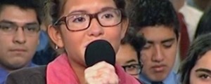 Como Papa animou jovem que chorava ao falar de bullying; VEJA (Reprodução)