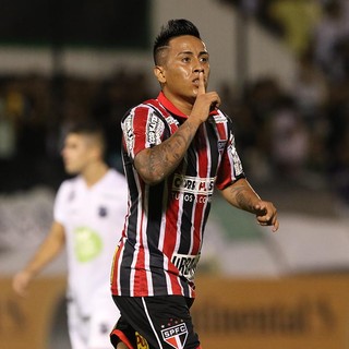 Cueva ABC x São Paulo (Foto: Rubens Chiri/saopaulofc.net)