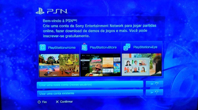 PSN: como criar seu cadastro. (Foto: Reprodução/ Emanuel Schimidt)