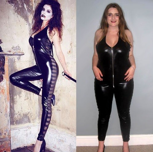 Mistura de Mulher-Gato com sadomasô