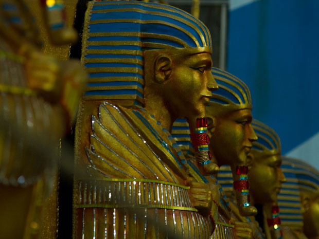 Império de Casa Verde fará referências aos egípcios em enredo sobre cura (Foto: Flávio Moraes/G1)