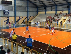 Equipes jogaram em Vassouras, por causa de uma punição à Barra do Piraí (Foto: Alysson Costa/TV Rio Sul)