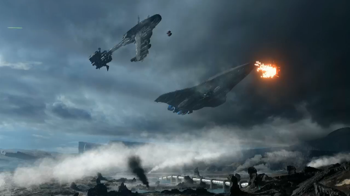 Star Wars: Battlefront (Foto: Reprodução / TechTudo) Star Wars: Battlefront (Foto: Reprodução / TechTudo)