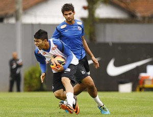 Gabriel e Willian José, Santos (Foto: Ivan Storti/Divulgação Santos FC)