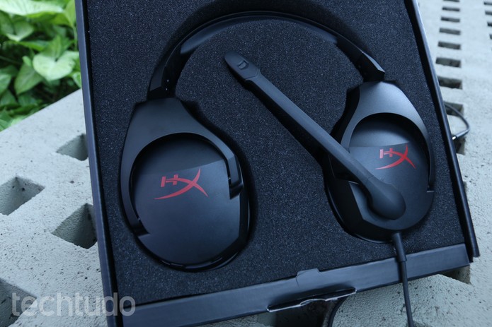 Headset HyperX Cloud Stinger (Foto: Ana Marques/TechTudo) Headset HyperX Cloud Stinger (Foto: Ana Marques/TechTudo)