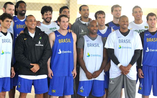 seleção brasileira de basquete (Foto: Colin Foster / Divulgação )