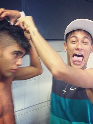 Neymar Gabriel Gabigol Instagram Santos (Foto: Reprodução / Instagram)