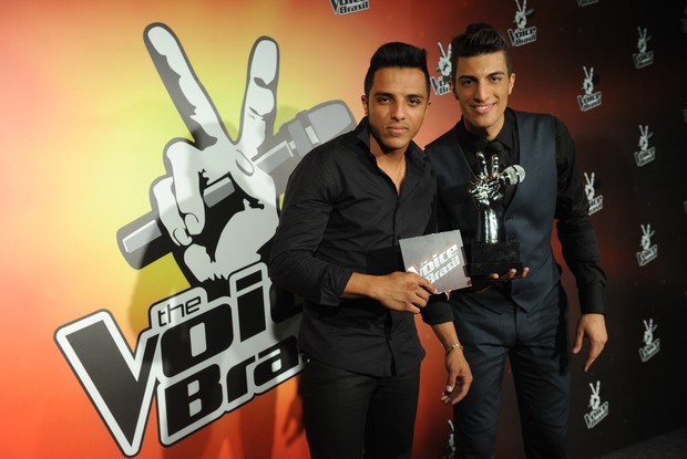 Danilo Reis e Rafael venceram a terceira temporada do The Voice Brasil, em 2014 (Foto: Globo/ João Miguel)
