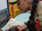 Bombeiros socorrem gestante e bebê nasce dentro de viatura em Palmas