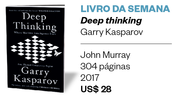 Livro Deep Thinking de Garry Kasparov