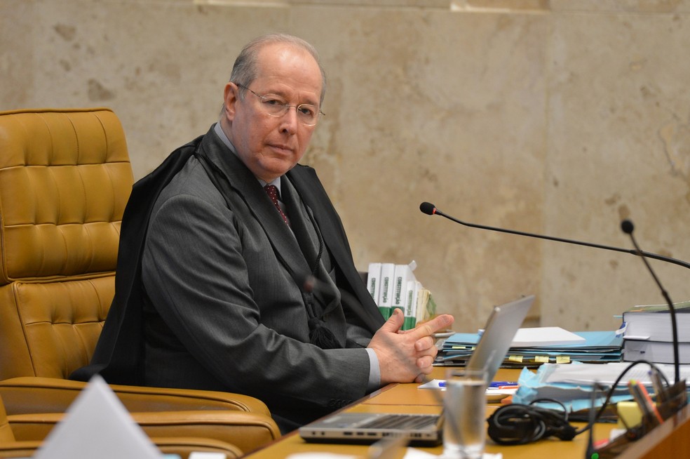 O ministro Celso de Mello no plenário do Supremo Ttibunal Federal (Foto: Arquivo/Agência Brasil)