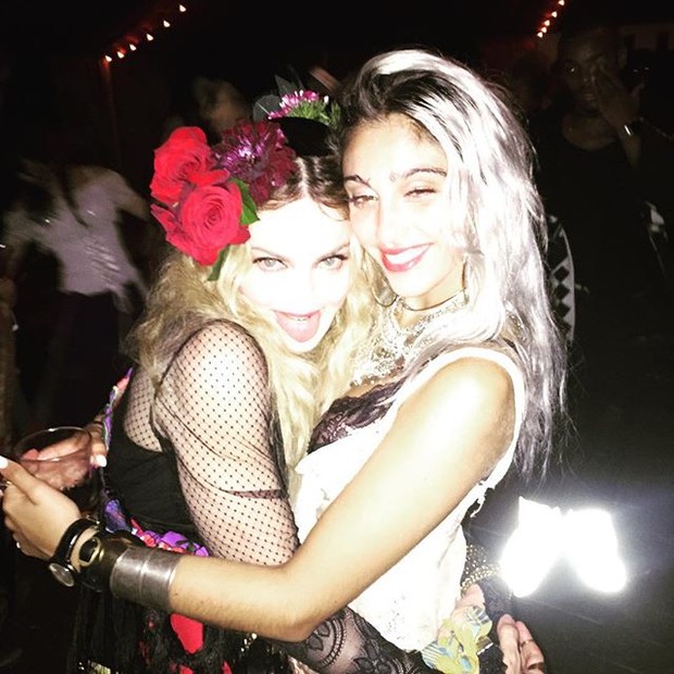 Madonna comemora aniversário com a filha Lourdes Maria (Foto: Instagram/ Reprodução)
