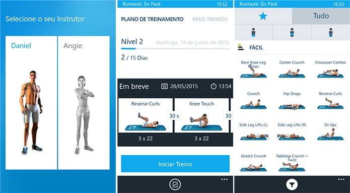 Runstatic Six Pack é um aplicativo para Windows Phone ideal para entrar em forma (Foto: Divulgação/Windows Phone Store)