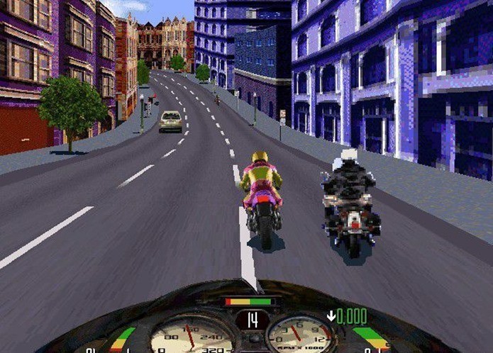 Road Rash é um jogo violento e despreocupadamente divertido (Foto: Reprodução / OldGames)