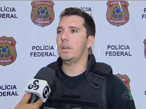 João Bastos, delegado da Polícia Federal (Foto: Reprodução/Rede Amazônica)