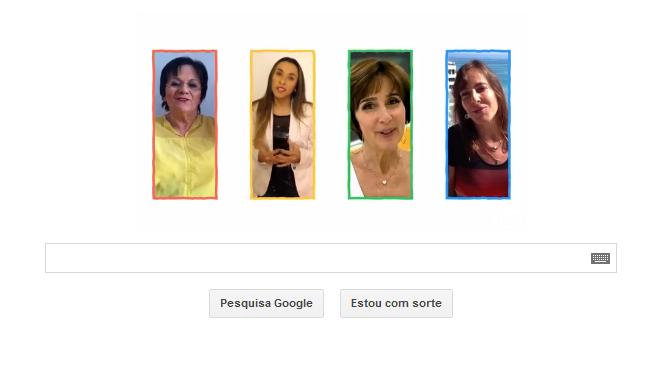 As brasileiras Maria da Penha, Marta Silva, Viviane Senna e Maria Gabrilli no Doodle do Google (Foto: Divulgação/Doodle) As brasileiras Maria da Penha, Marta Silva, Viviane Senna e Maria Gabrilli no Doodle do Google (Foto: Divulgação/Doodle)