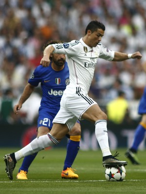 Cristiano Ronaldo Real Madrid Juventus Liga dos Campeões (Foto: Oscar del Pozo / AP)