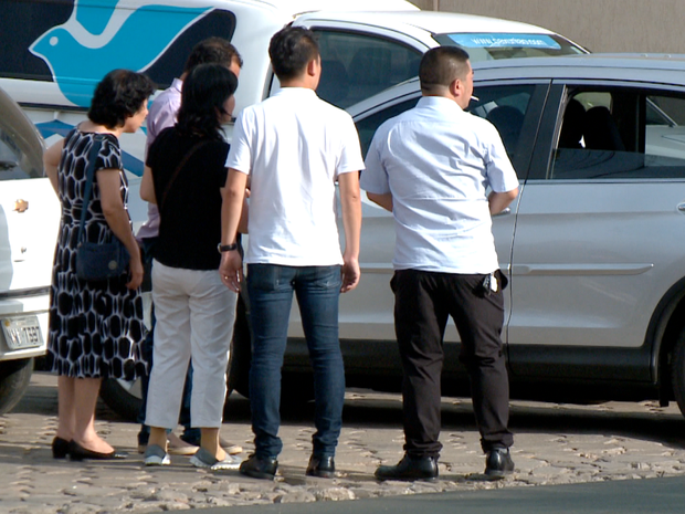 Familiares preferiram nao falar sobre o caso (Foto: Ellyo Teixeira/G1)