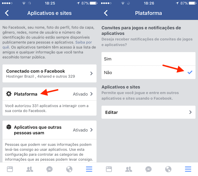Desativando convites para jogos no Facebook para iPhone (Foto: Reprodução/Marvin Costa) (Foto: Desativando convites para jogos no Facebook para iPhone (Foto: Reprodução/Marvin Costa)) Desativando convites para jogos no Facebook para iPhone (Foto: Reprodução/Marvin Costa) (Foto: Desativando convites para jogos no Facebook para iPhone (Foto: Reprodução/Marvin Costa))
