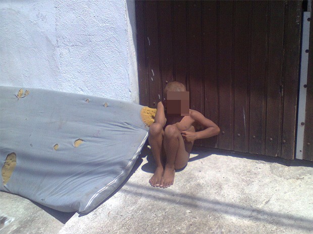 Conselho tutelar foi acionado para verificar a situação da criança em Praia Grande (Foto: VC no G1)