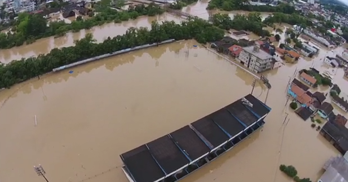 G1 Chuva Faz Sete Cidades Decretarem Emergência Em Santa Catarina Notícias Em Santa Catarina 
