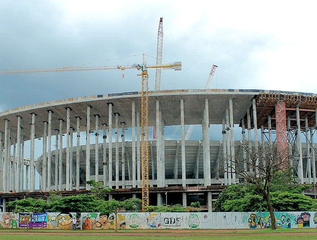 obras estádio Nacional Brasília Copa 2014 Fifa (Foto: Divulgação / FIFA.com)