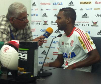 Luiz Antonio, Flamengo (Foto: Chandy Teixeira/GloboEsporte.com) Luiz Antonio, Flamengo (Foto: Chandy Teixeira/GloboEsporte.com)