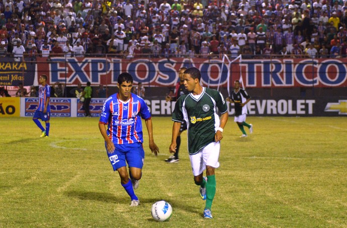 Itabaiana saiu perdendo no primeiro jogo da final (Foto: Felipe Martins/GLOBOESPORTE.COM)