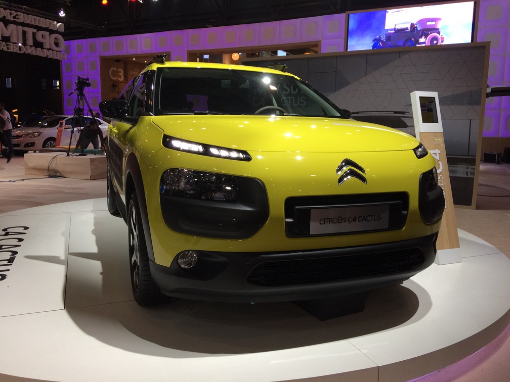 Citroën C4 Cactus (Foto: Peter Fussy/G1)