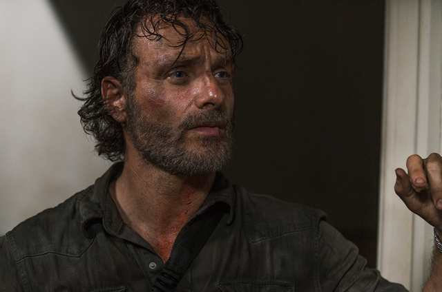 Andrew Lincoln em 'The Walking Dead' (Foto: Gene Page/AMC)