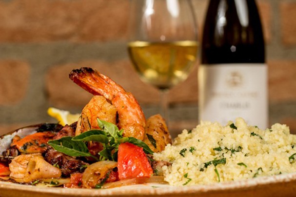 Cuscuz marroquino com frutos do mar, do Sargento Garcia (Foto: Divulgação)