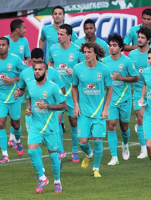 Treino da Seleção Brasileira, Daniel Alves (Foto: Rafael Ribeiro / CBF.com)