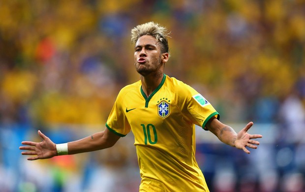 Neymar segundo gol Brasil x Camarões (Foto: Getty Images)