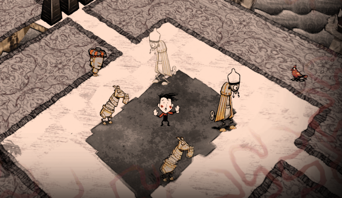 É necessário libertar Wes no Modo Aventura (Foto: Reprodução/Dont Starve Wikia)