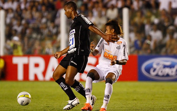 Neymar Santos x Bragantino (Foto: Ricardo Saibun / Ag. Estado)