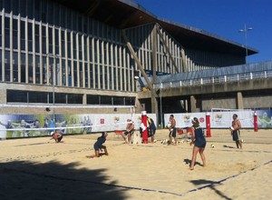 Juliana e Larissa treinam em Londres (Foto: Felipe Pontes/ÉPOCA)