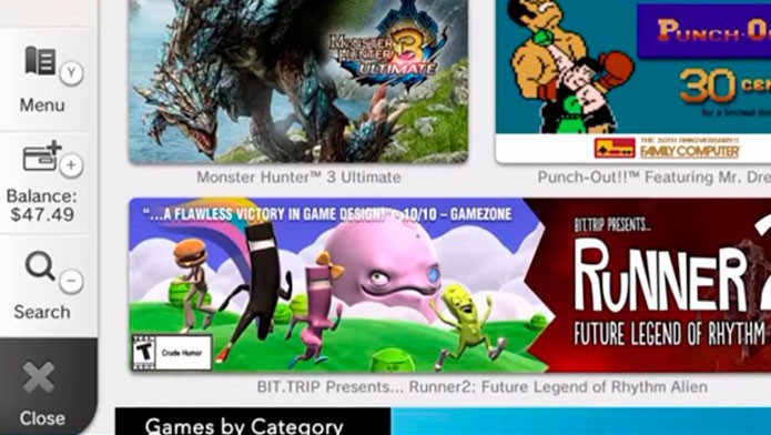 Acesse o Menu do eShop para cadastrar seu Wii U no Nintendo Club (Foto: Nintendo)