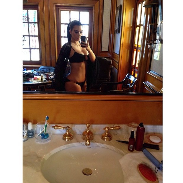 Kim Kardashian (Foto: Instagram / Reprodução)