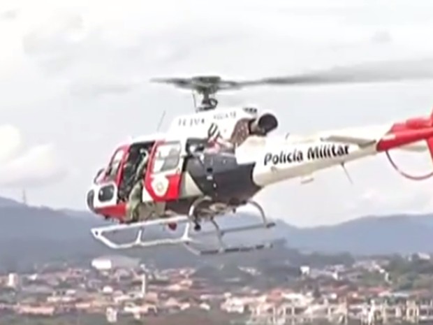 Operação da Polícia Rodoviária Federal em parceria com outras corporações em Arujá, Santa Isabel e Guarulhos (Foto: Reprodução/TV Diário)