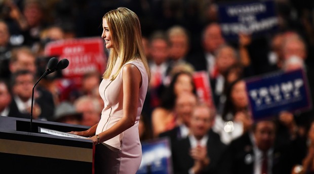 Ivanka Trump durante convenção do Partido Republicano (Foto:  Jeff J Mitchell/Getty Images)