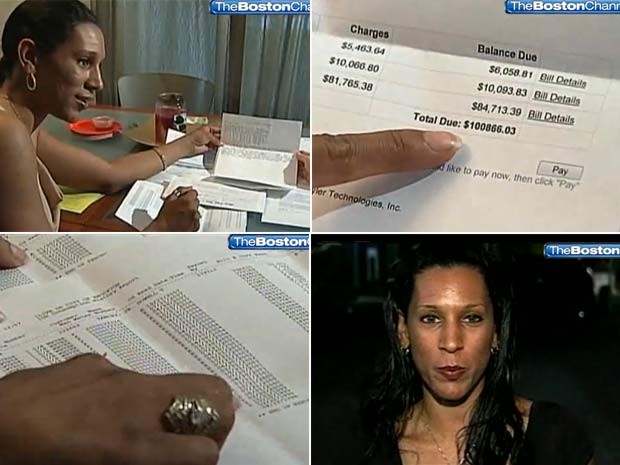 Mulher recebeu conta de mais de US$ 100 mil (Foto: Reprodução) Mulher recebeu conta de mais de US$ 100 mil (Foto: Reprodução)