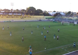 Cuiabá e Treze empataram em 0 a 0 (Foto: Assessoria/Cuiabá Esporte Clube)