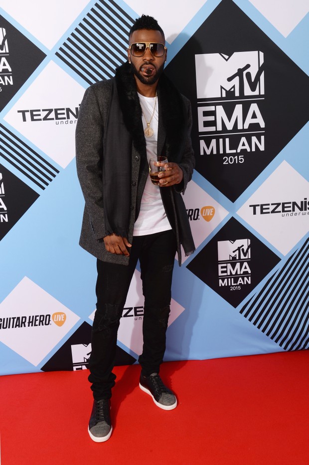 Jason Derulo no MTV EMA 2015 (Foto: Getty Images)