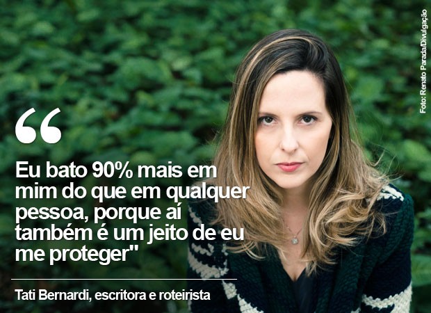 A escritora e roteirista Tati Bernardi (Foto: Renato Parada/Divulgação) A escritora e roteirista Tati Bernardi (Foto: Renato Parada/Divulgação)